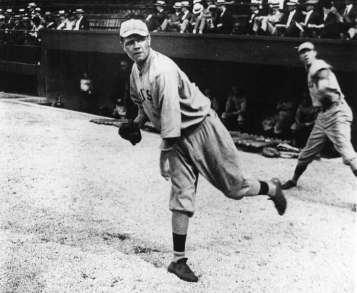 Babe Ruth 1914-1918 (39.8 WAR)