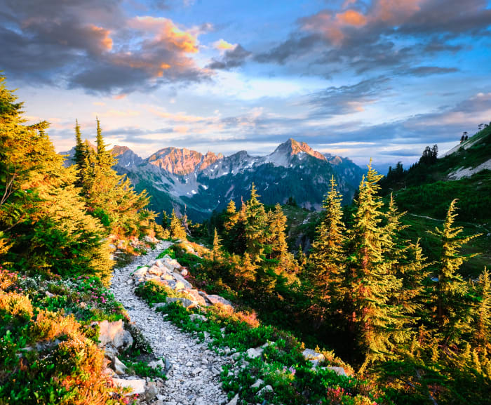 The Pacific Crest Trail, Washington to California