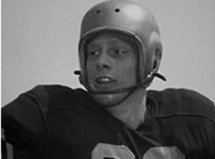End: Ronald Beagle, Navy (1953-'55)