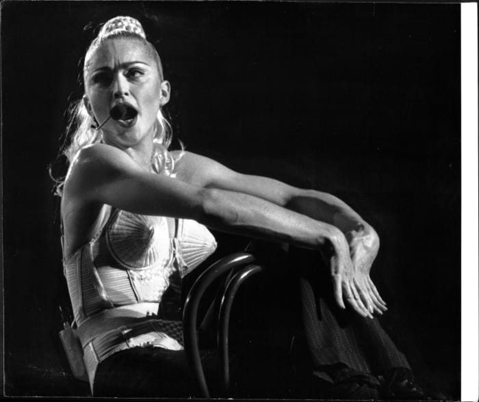 Madonna is never shy about being Madonna