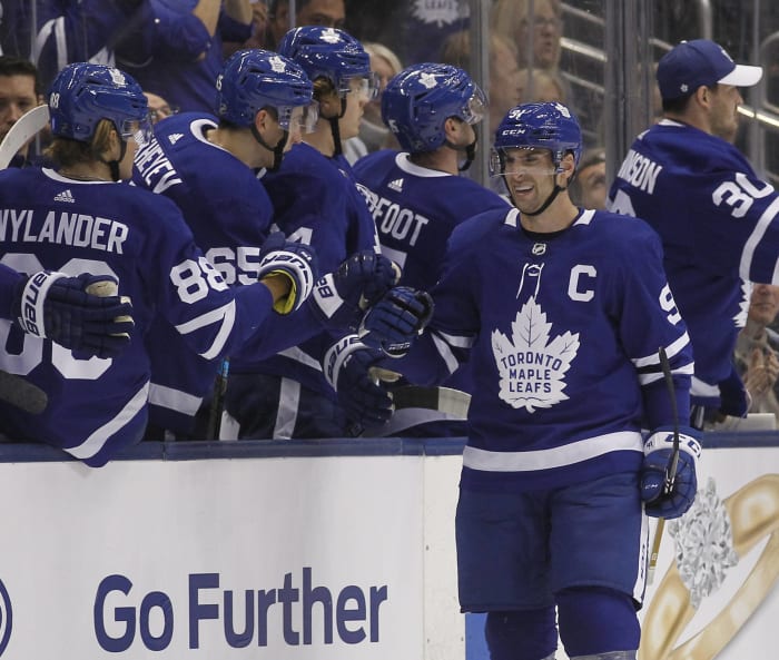 John Tavares goes home