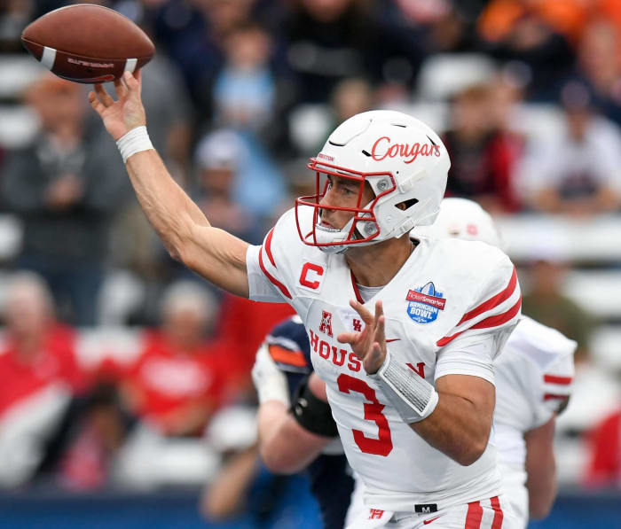 No. 25 Houston (1-0) at Texas Tech (1-0), 4 p.m., Saturday, FS1