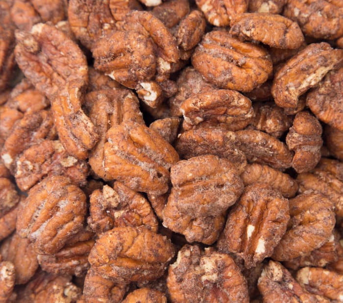 Candied pecans