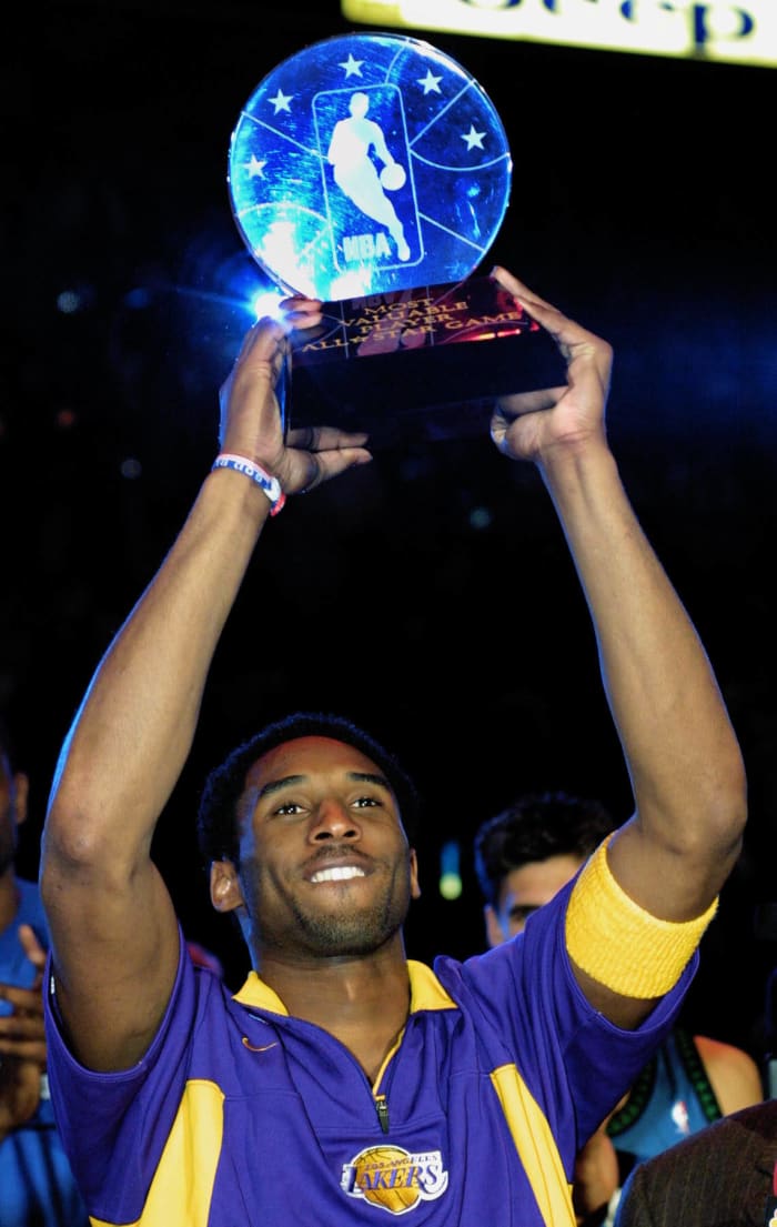 Kobe Bryant wins MVP in Philadelphia in 2002