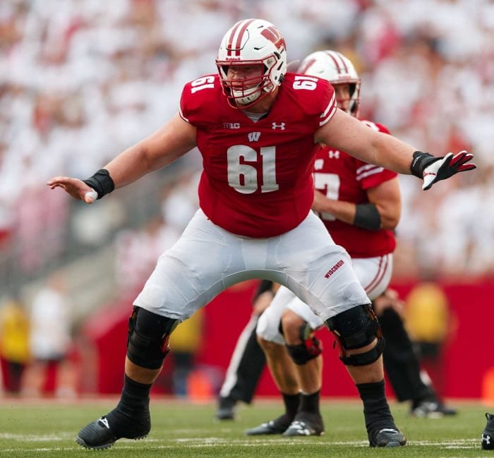 Baltimore Ravens: Tyler Biadasz, OL, Wisconsin