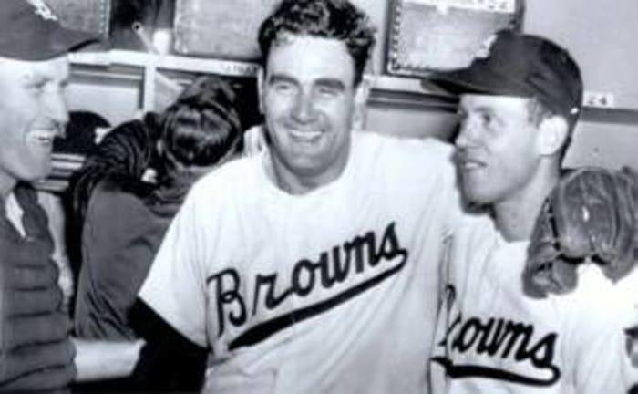 Alva "Bobo" Holloman, St. Louis Browns (1953)