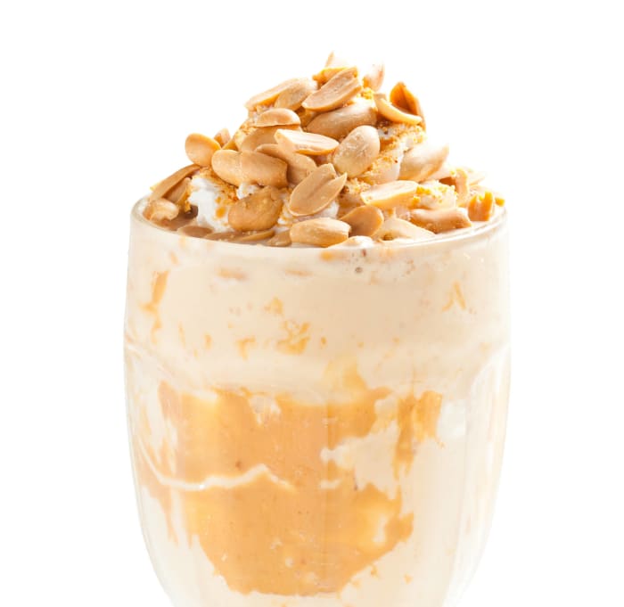 Peanut butter milkshake