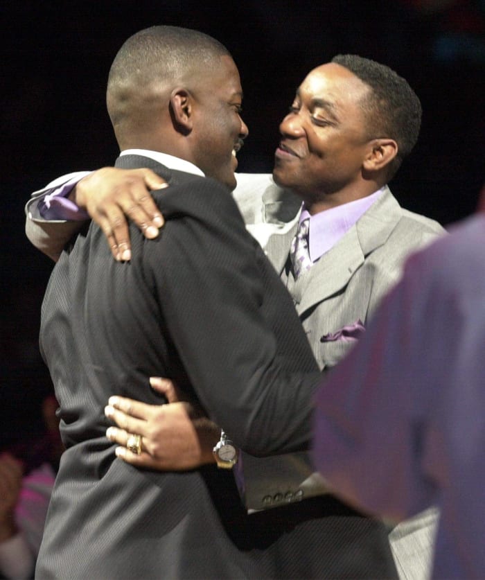 Isiah Thomas and Joe Dumars, Detroit Pistons