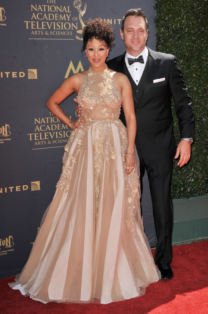 Tamera Mowry and Adam Housley