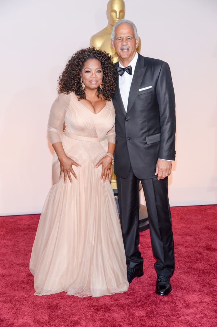Oprah Winfrey and Stedman Graham