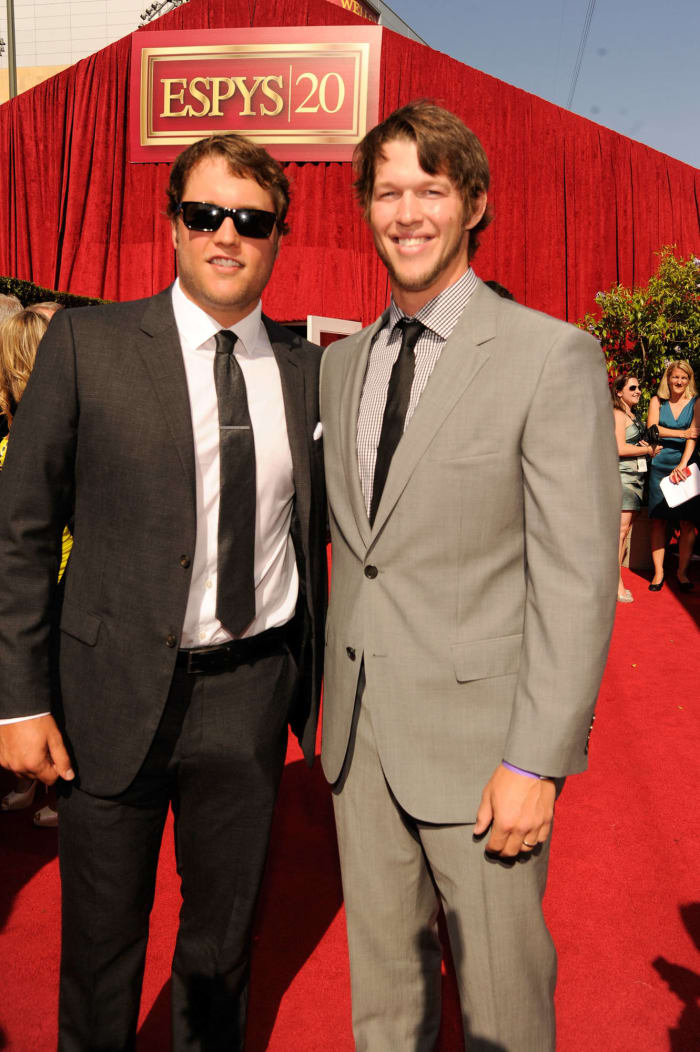 Clayton Kershaw and Matthew Stafford