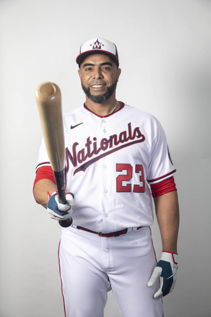 Nelson Cruz on the Nationals