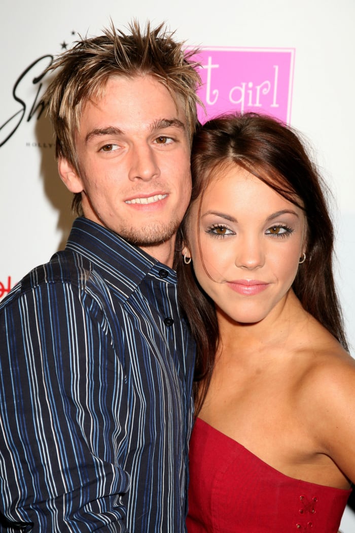 Angel and Aaron Carter