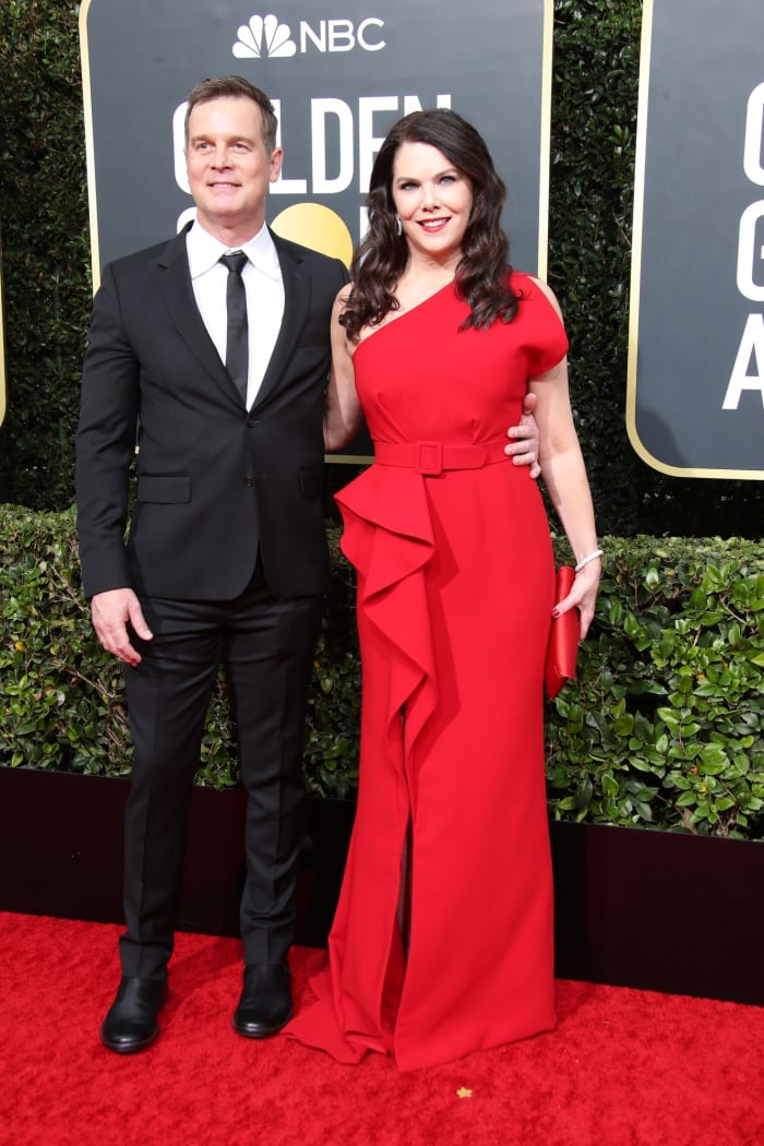 Lauren Graham and Peter Krause