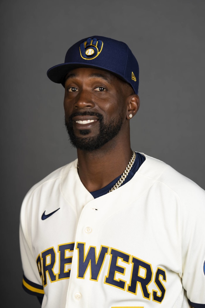 Andrew McCutchen on the Brewers