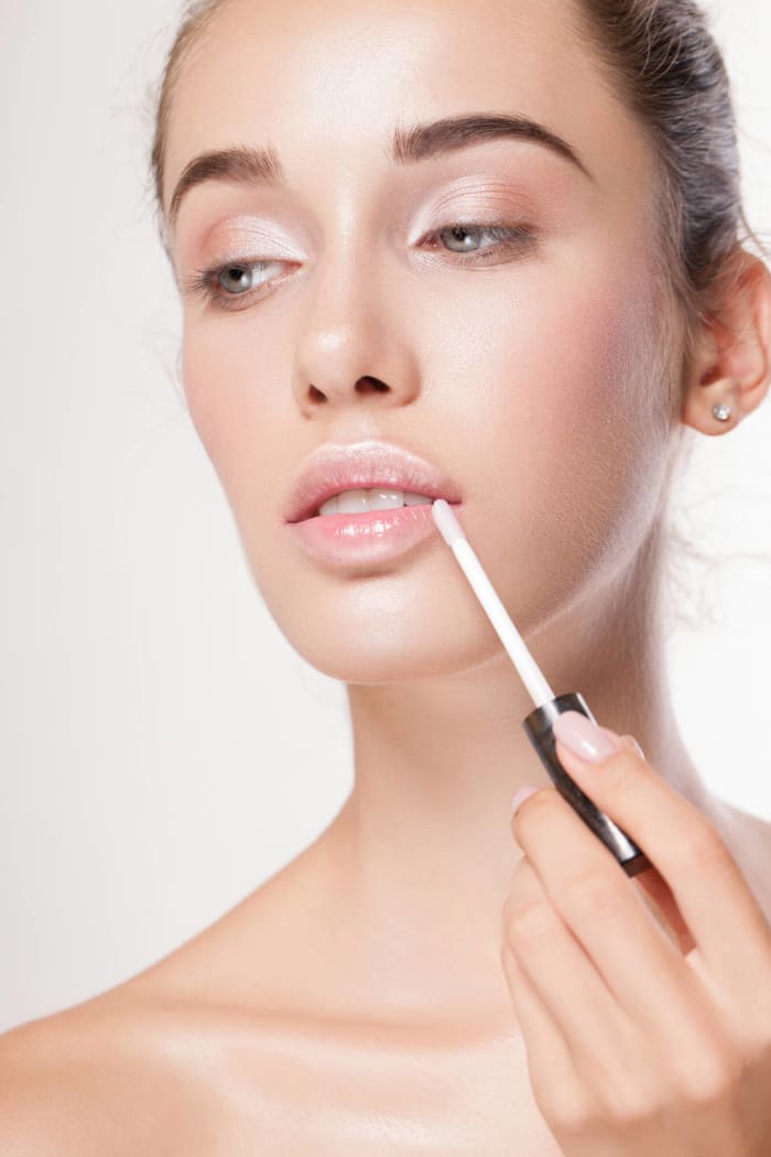 Try a clear gloss