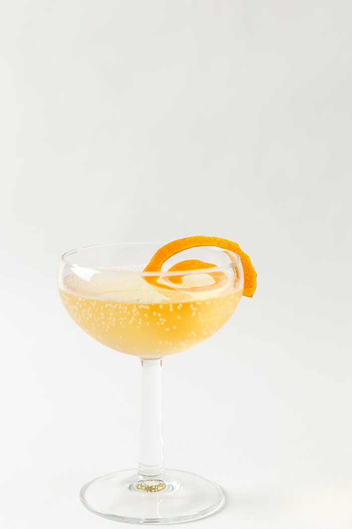 Salted caramel Manhattan