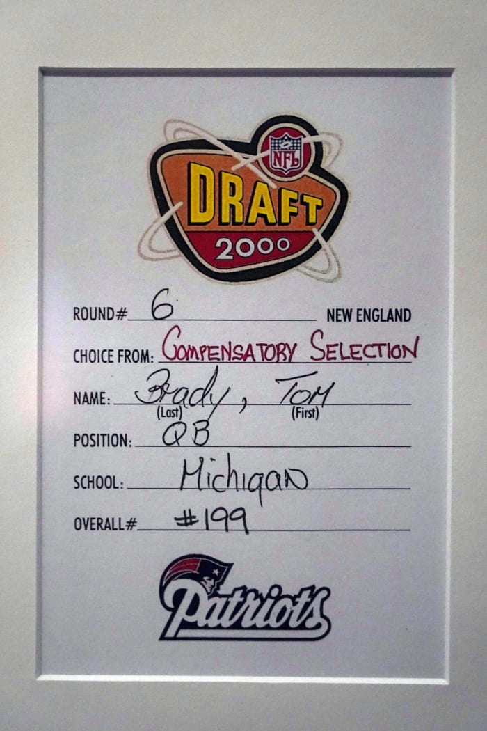 Drafted by the New England Patriots in the 6th round.