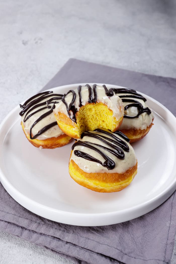 Pumpkin donuts