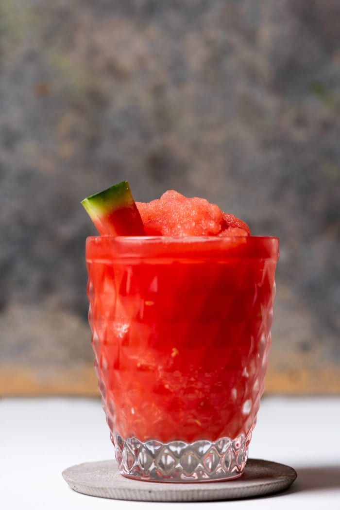Frozen watermelon daiquiri