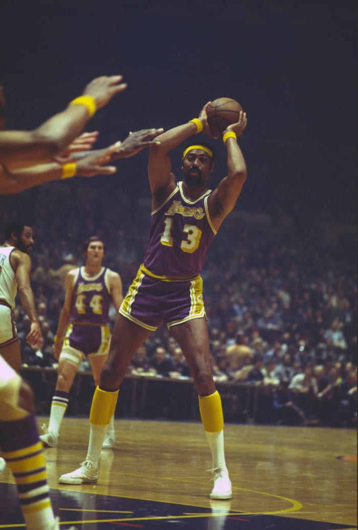 Wilt Chamberlain 1972 NBA Finals Game 5 'Championship Clinching' Game Worn Los  Angeles Lakers Jersey - 1st Franchise Los Angeles Lakers Championship -  Wilt's Sole NBA Finals MVP Award - Matched to