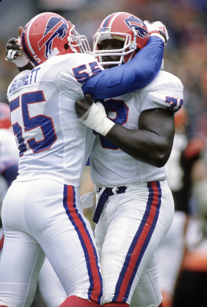 Cornelius Bennett and Bruce Smith