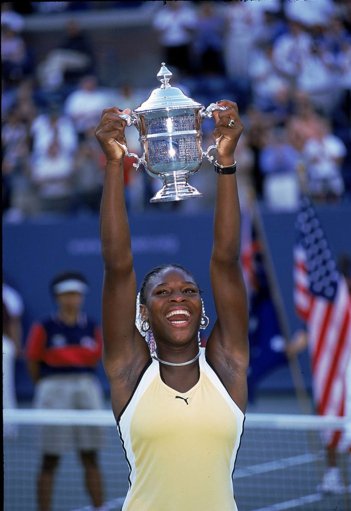 Williams wins her first Grand Slam tournament