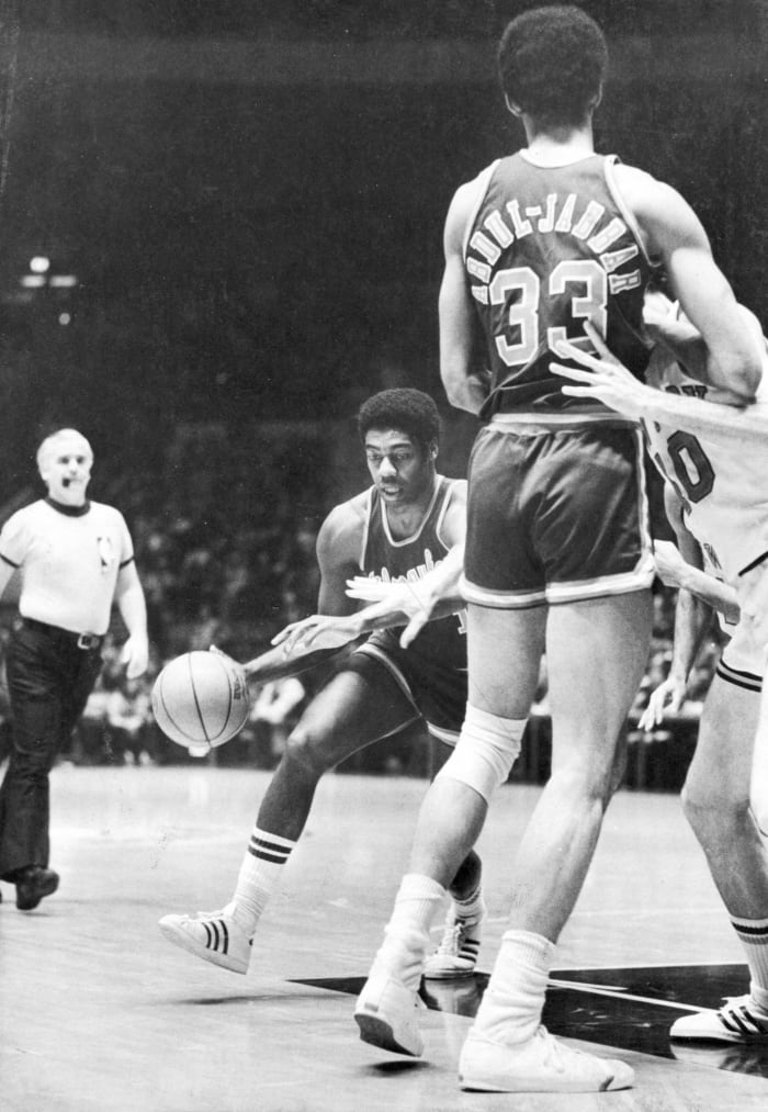 Kareem Abdul-Jabbar and Oscar Robertson, Milwaukee Bucks