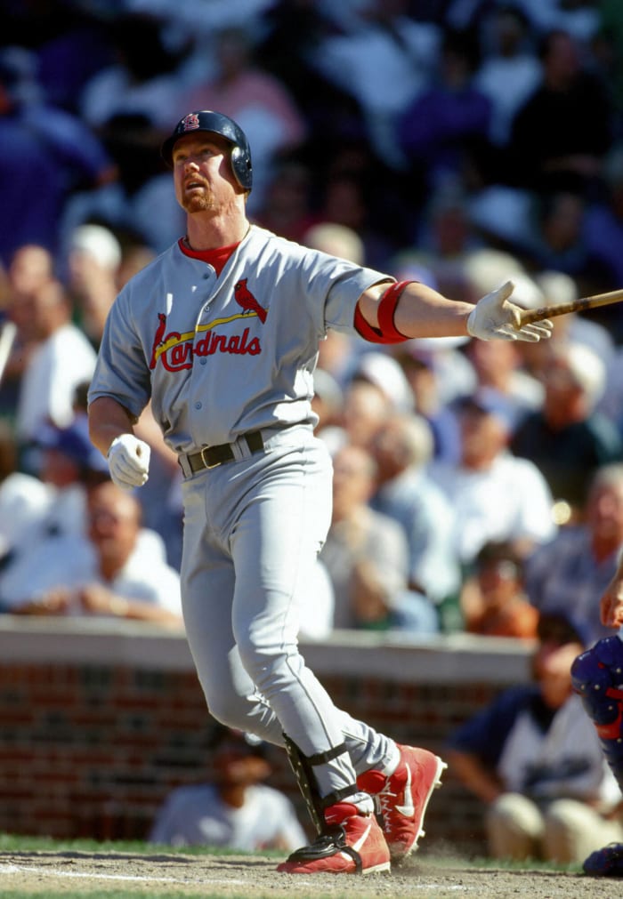 St. Louis Cardinals: Mark McGwire, 70, 1998