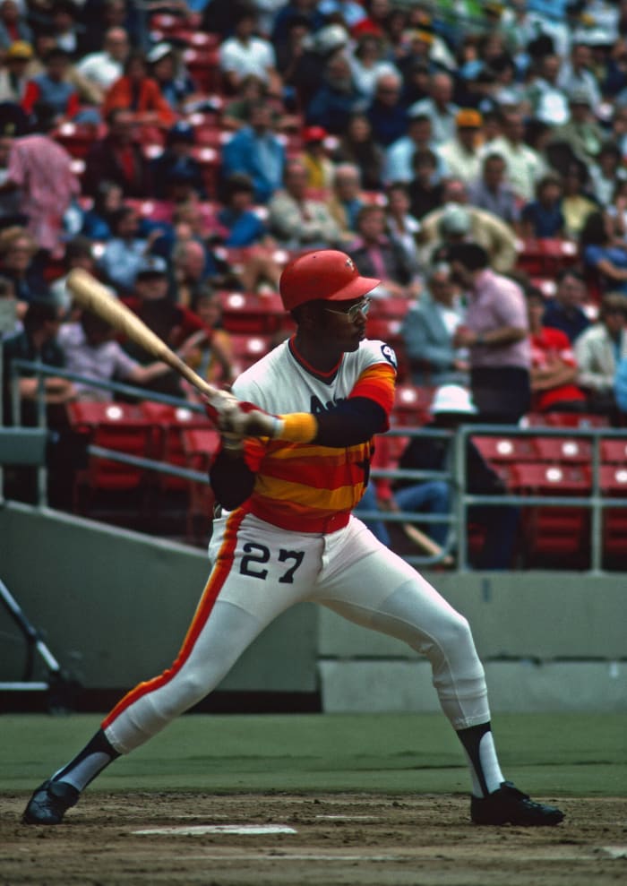 Bob Watson Jersey - Houston Astros 1976 Home Throwback Baseball