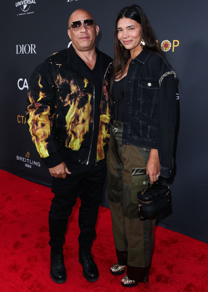 Vin Diesel and Paloma Jiménez
