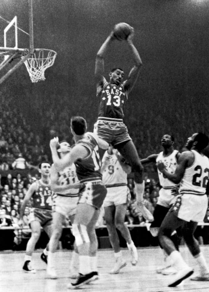 Wilt Chamberlain sets the All-Star bar in 1962