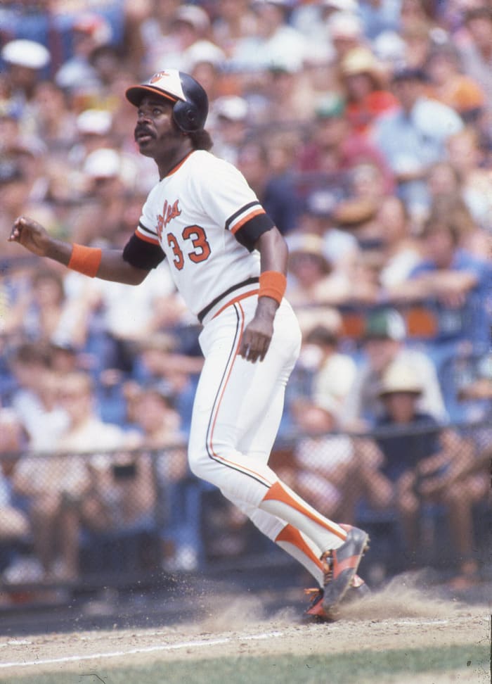 Eddie Murray 1977-1988, 1996 (56.5 WAR)