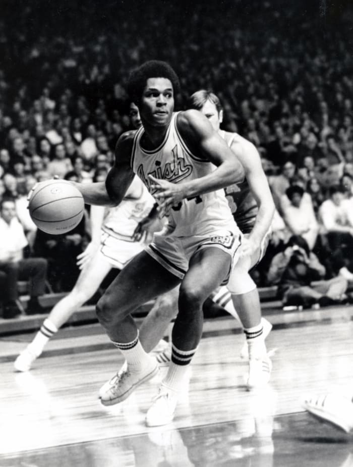 289 points (7 games) -- Austin Carr, Notre Dame, 1969-71