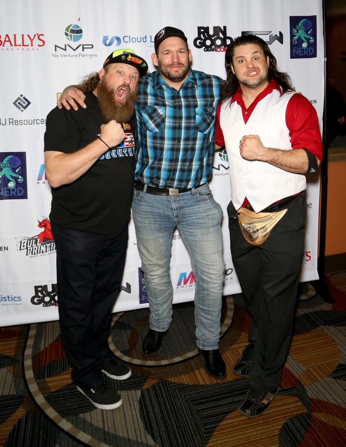 Roy Nelson, Timothy Johnson and Martin Casaus