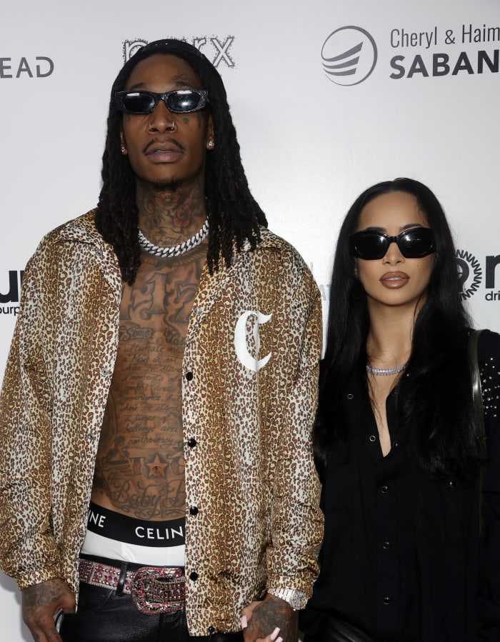 Wiz Khalifa and Aimee Aguilar