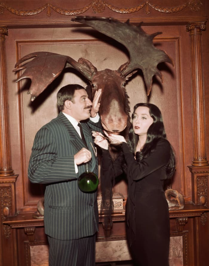 Gomez and Morticia Addams