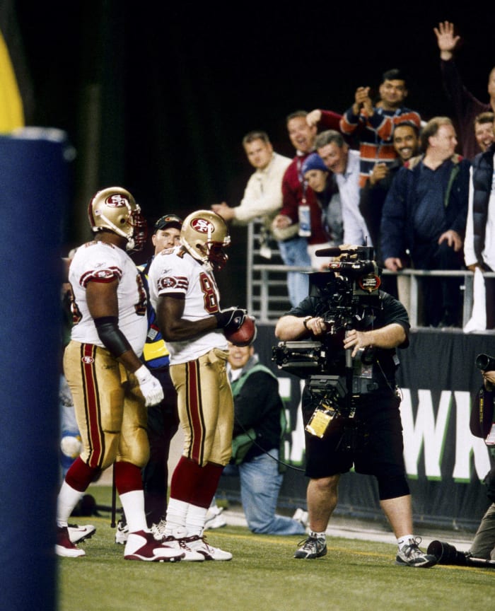 October 14, 2002: Terrell Owens' Sharpie celebration