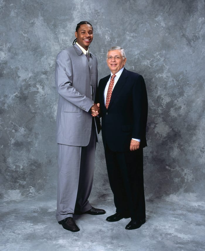 Worst-dressed: Carmelo Anthony