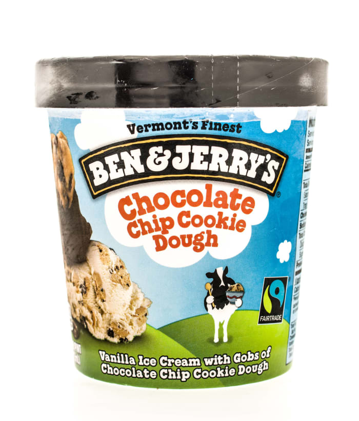 Chocolate Chip Cookie Dough, Ben & Jerry's - Vermont