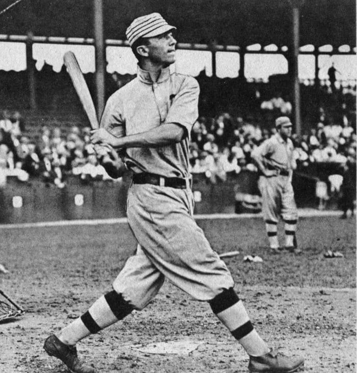 Frank 'Home Run' Baker 1908-1914 (42.2 WAR)