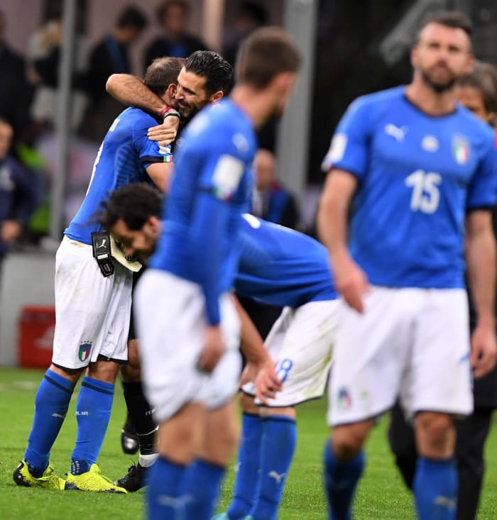 Italy fails to qualify for 2018 World Cup