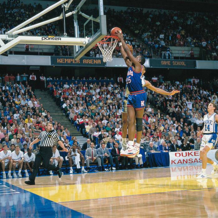 No. 6 seed Jayhawks too much for Duke (1988)