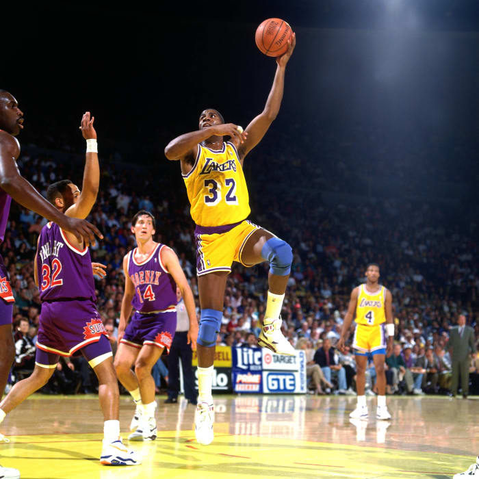 The Suns set on the Lakers (1990)