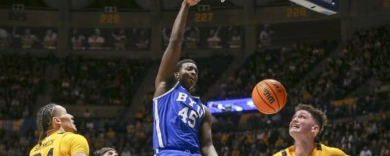 No. 22 BYU Basketball Holds on for Critical Road Win Over WVU