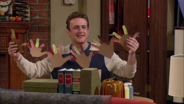 "Slapsgiving" ("How I Met Your Mother," Season 3, Episode 9)