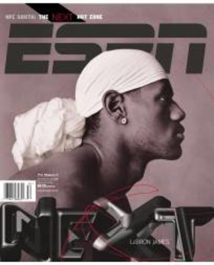 LeBron's first cover