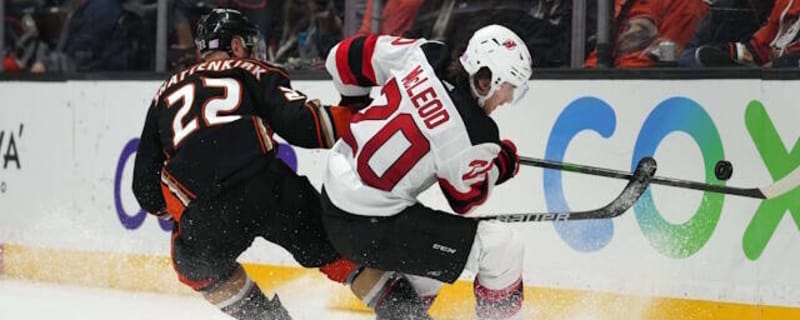 NHL Rumors: Teams interested New Jersey Devils forward Michael McLeod but they don’t want to move him