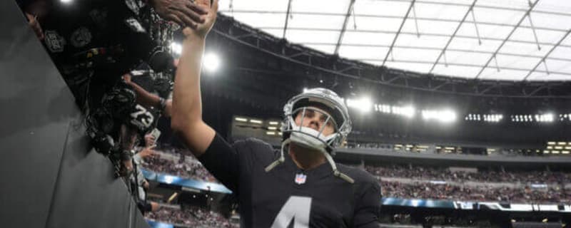  Aidan O’Connell Switches To Jersey No. 12 Out Of Respect To Derek Carr