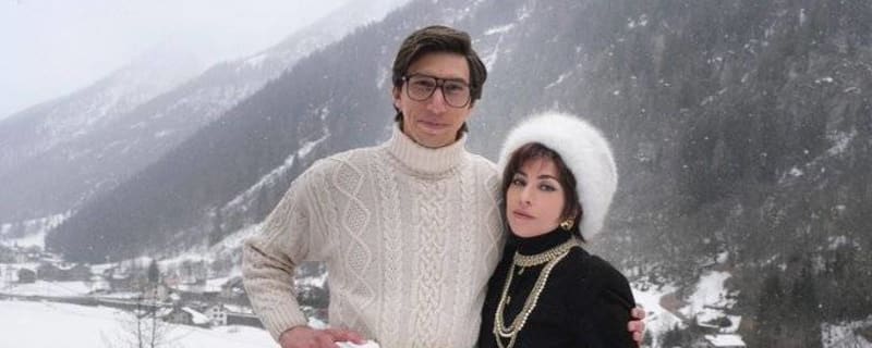 First look: Adam Driver and Lady Gaga in character for 'House of Gucci'